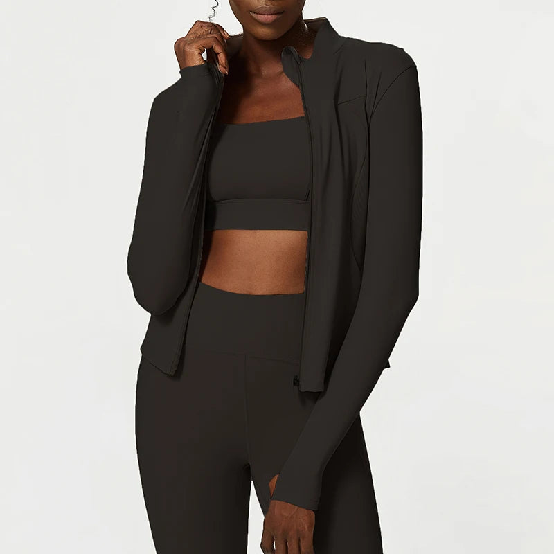 Athletic Exercise Sport Women Set Stretchy Plus Size Workout Sets Anti-static 3 Piece Women Fitness Suits Good Vibrations