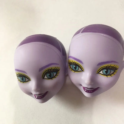 Monstering High Doll Toy Head No Hair Doll  Heads DIY Plants Hair Head Doll Bald Heads Original Rare Collection Head Toys Good Vibrations