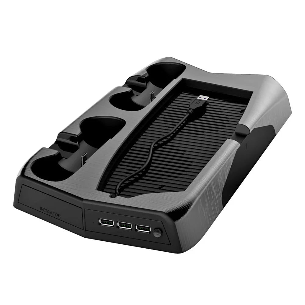 Dual Charging Dock Station for PlayStation 5 Controller for  Vertical Console Stand Cooler Game Accessories for PlayStation 5 Good Vibrations