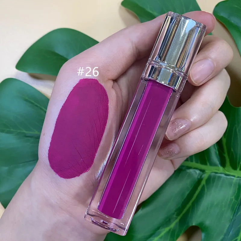 Hot Selling Liquid Matte Lipstick Private Label Waterproof Makeup Lip Gloss  Lipgloss for Women Good Vibrations