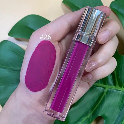 Hot Selling Liquid Matte Lipstick Private Label Waterproof Makeup Lip Gloss  Lipgloss for Women Good Vibrations