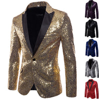 Men Blazer Banquet Wedding Blazer Party Blazer Bar Night Club Suit Men Coats Bright Suit Paisley Suit Fashion Men Suit Good Vibrations