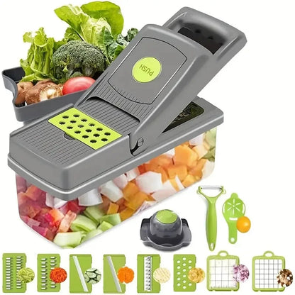 Kitchen Gadgets Rts Discount 8-blaeds Mandolin Manual Onion Veggie Chopper Dicer Kitchen Slicer Multifunctional Vegetable Cutter Good Vibrations