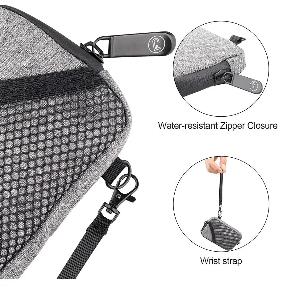 FIREDOG Smell Proof Carbon Lined Tobacco Bag For Cigarettes Herb Odor Container Case Storage Pouch Good Vibrations Adult Super Store