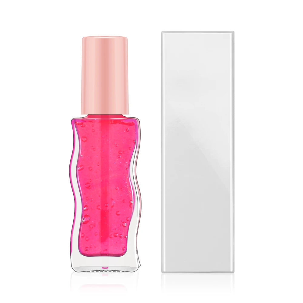 Wholesale Glossy Lip Gloss with Glitter Mineral-Infused Private Label Beauty Makeup Cream Liquid in Box Packaging Good Vibrations