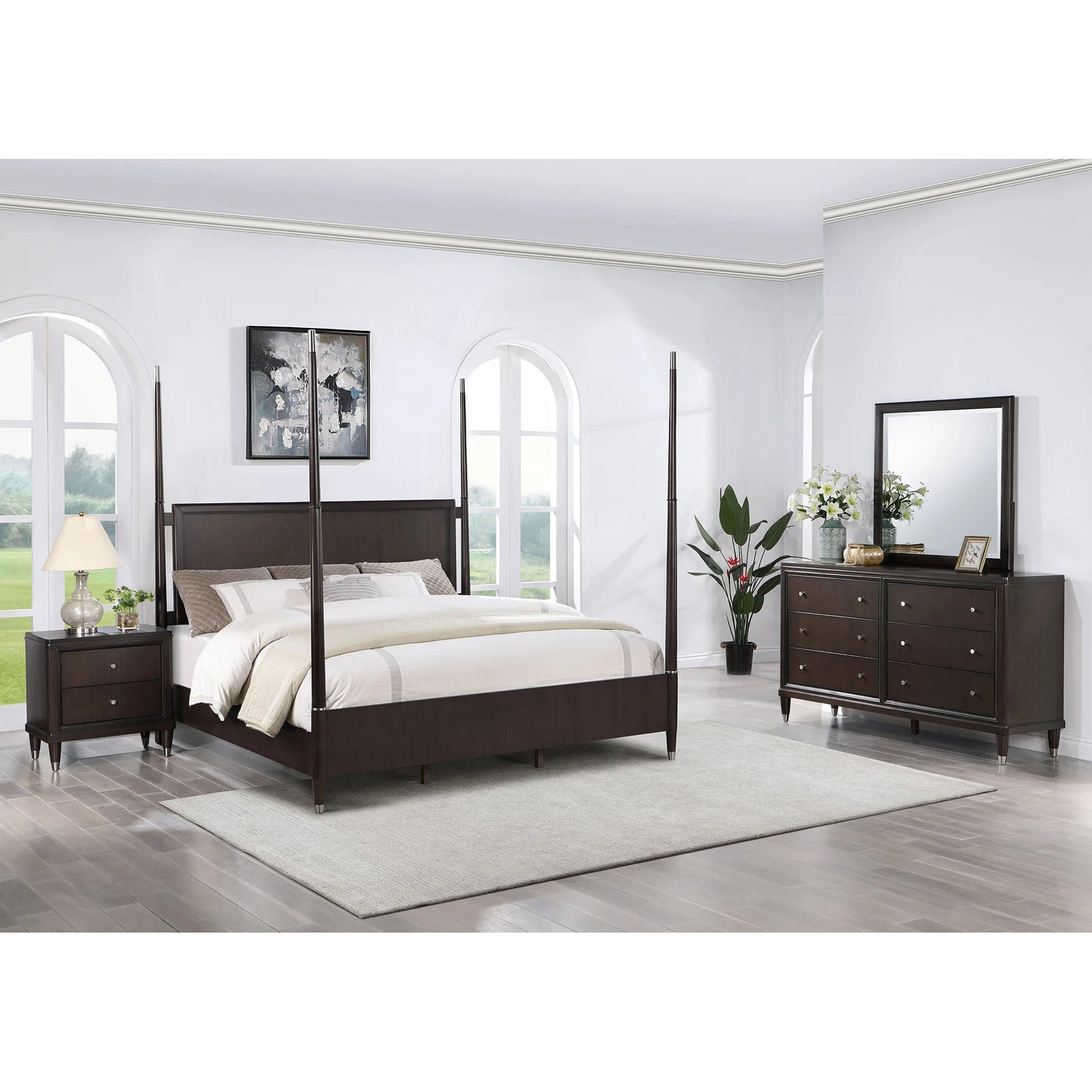 Luxury Modern Double Bed Simple Minimalist King Sizes Bedroom Furniture Sets in Wood for Home Apartment or Hotel Use Good Vibrations