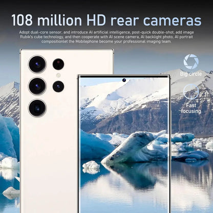 Lower Price Safe Packing 6.7Inch Smart Island S22 Ultra Mobile Phones With Built in E-Pen Good Vibrations