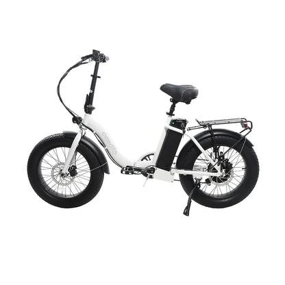 20-Inch Fat Tire Folding Electric Bike with 48V 500W 750W 7 Speed Aluminum Frame 15ah Lithium Battery Adult Folding E-Bike Good Vibrations