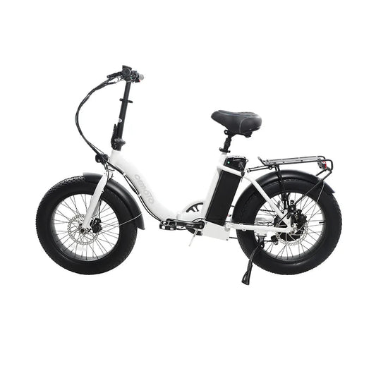 20-Inch Fat Tire Folding Electric Bike with 48V 500W 750W 7 Speed Aluminum Frame 15ah Lithium Battery Adult Folding E-Bike Good Vibrations