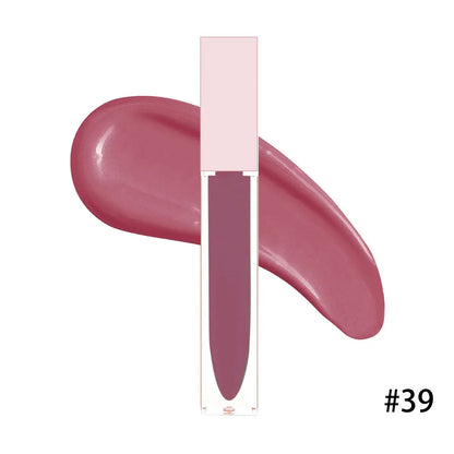 Make Your Own Brand Makeup Lipgloss Wholesale Custom logo Vegan Private Label Nude Lip Gloss Good Vibrations