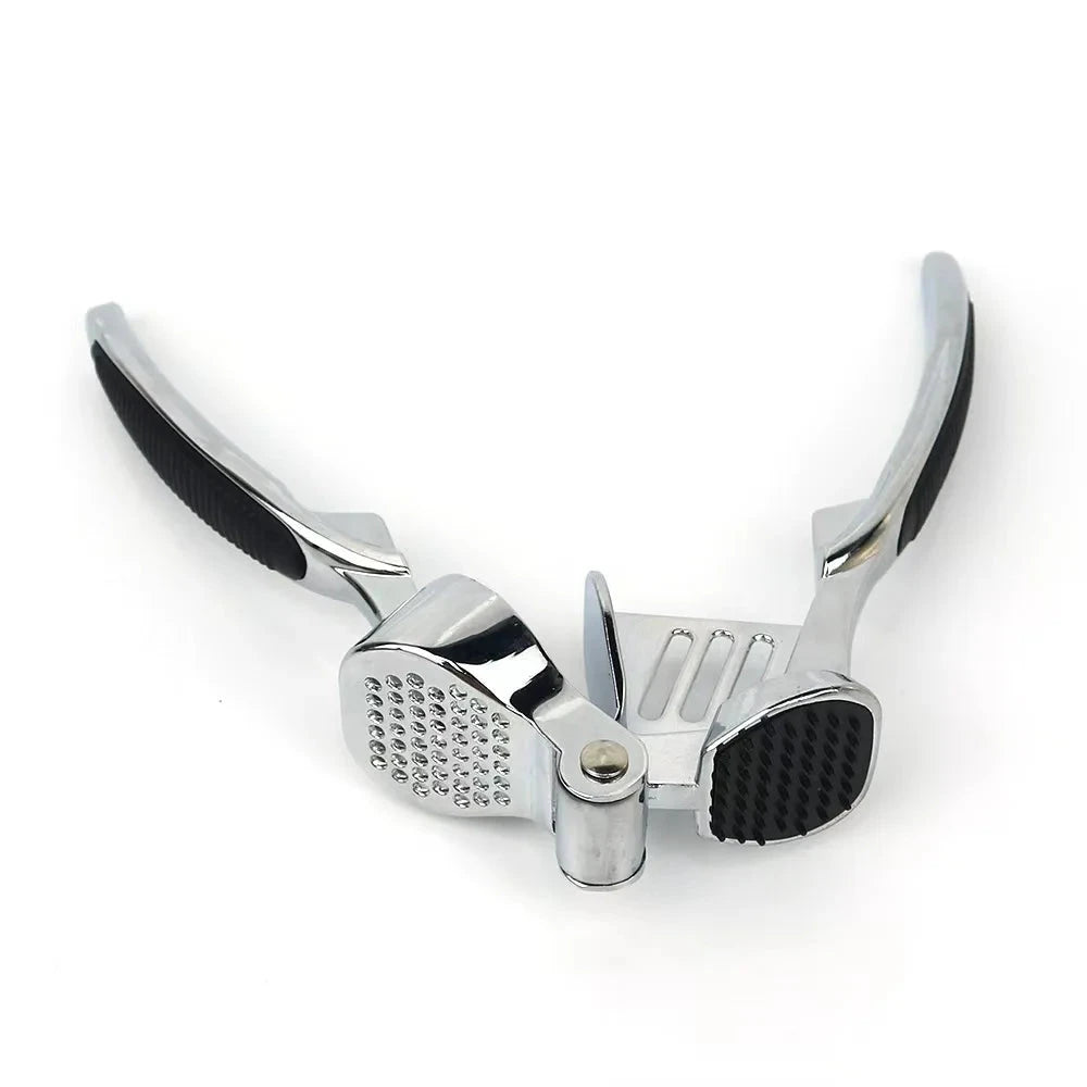 Zinc Alloy Garlic Press Chopper Crusher With Grip Handle Kitchen Gadgets Garlic Chopper Garlic Press Good Vibrations
