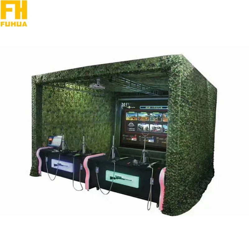 Indoor 3D VR Hunting Simulator Arcade Gun Shooting Game for Garden or Playhouse Earn Money Amusement Park Equipment Good Vibrations