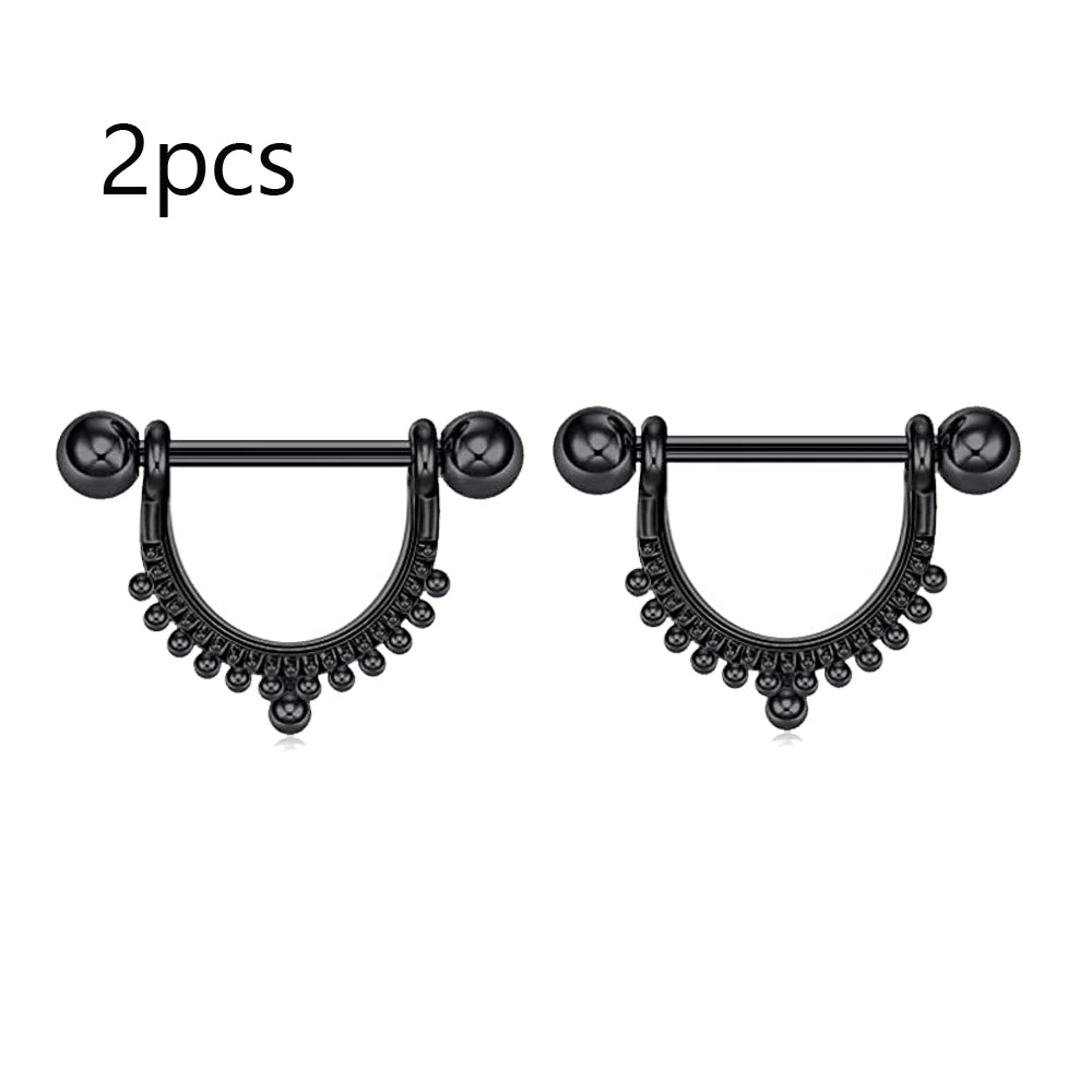 10 Style 14G Nipple Rings Nipplering for Women Straight Tongue Rings Barbell Nipple Rings Piercing Jewelry Good Vibrations Adult Super Store