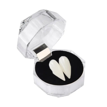 Adult Kids Halloween Party Costume Horrific Dress Vampire False Teeth Fangs Dentures Cosplay Photo Props Favors DIY Decorations Good Vibrations