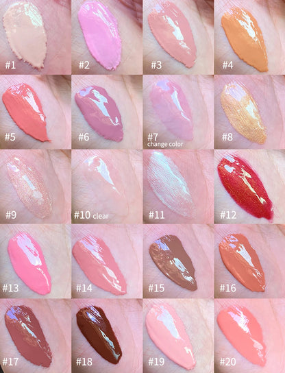 Make Your Own Brand Makeup Lipgloss Wholesale Custom logo Vegan Private Label Nude Lip Gloss Good Vibrations
