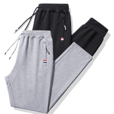 Wholesale Elastic Fashion Custom logo Gym Wear Sports Pants Men's Trousers Loose Men Casual Cotton Sport Long Pants XY126291 HHJ