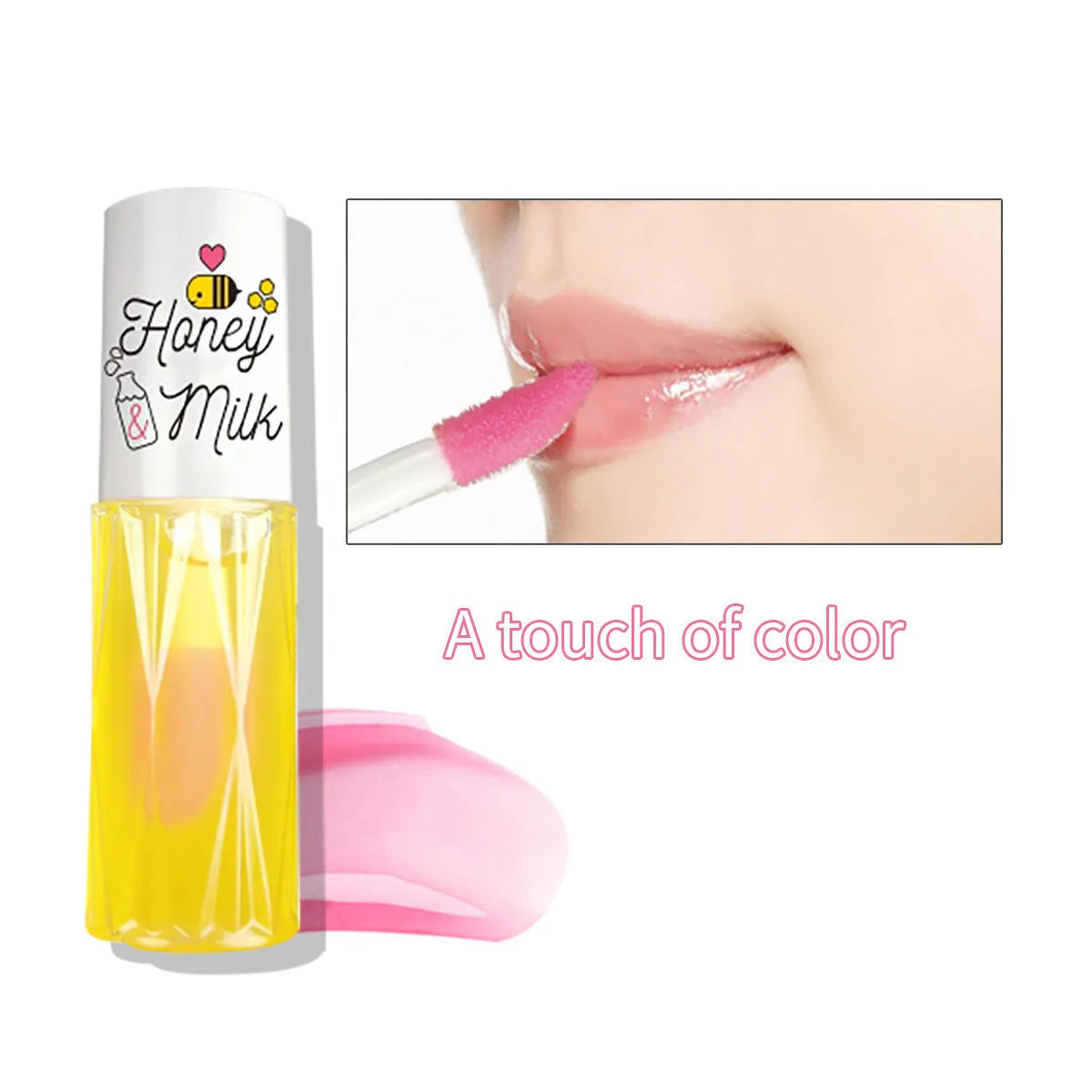 Cute Lollipop Lip Gloss Honey Moisturizing Matte Liquid Lipstick Red Velvet Lipgloss Long Lasting Candy Plump Lips Lips Makeup Good Vibrations