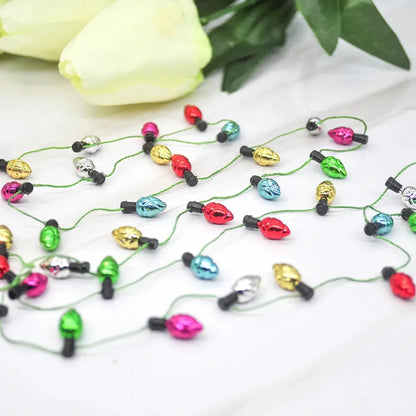 5M Christmas tree DIY Bulbs Garland Christmas Ornaments Home Decoration Xmas wreath Ornaments Christmas Party Decorations Good Vibrations