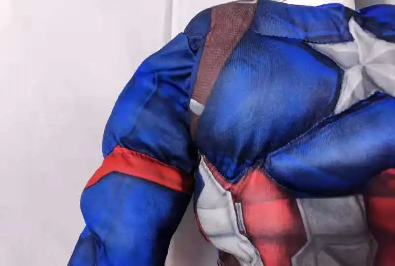 Hot Sale Muscle Children Halloween Costume Superhero Captainamerica Tv&movie Cosplay Costume Good Vibrations