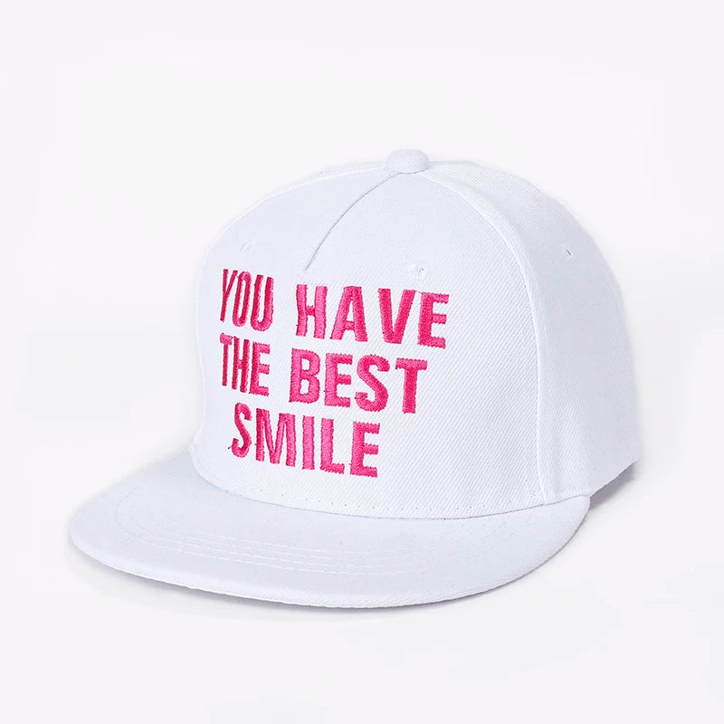 Acrylic Embroidered headwear outdoor casual sun baseball cap for man and women fashion new Hip Hop cap hat Female male Good Vibrations