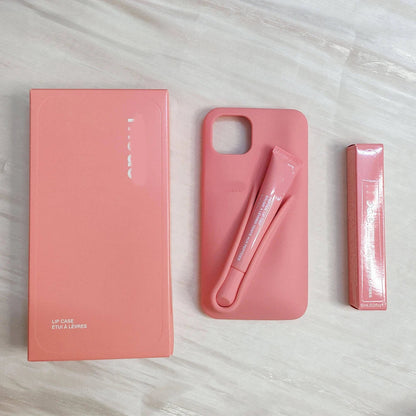 Original Quality Lipstick DIY Make-up Rhod Soft Case for iPhone 16 15 14 13 12 Pro Max with Lip Gloss Holder Ins Hot Cover Good Vibrations
