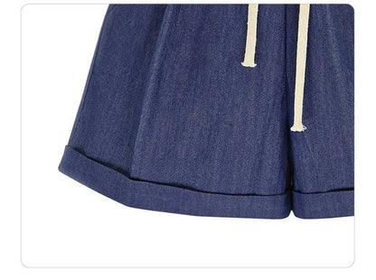 Crotchless Shorts wide-leg design for comfort and easy access