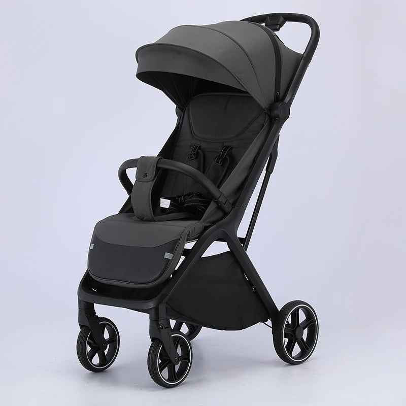 US Warehouse Stock Folding Baby Stroller Portable on Airplane One Click Folding Baby Stroller for Kids Good Vibrations