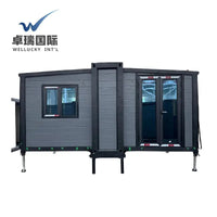 WELLUCKY Portable 20ft Tiny Prefab House China's Low-Cost Pre-Fabricated Shipping Container Home Steel Container House Good Vibrations
