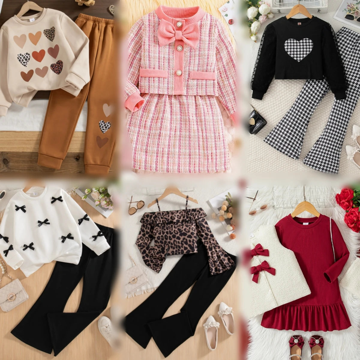 Wholesale Mixed Age Kids Clothing Sets Clearance Fashion Children's Clothing Stock Good Vibrations