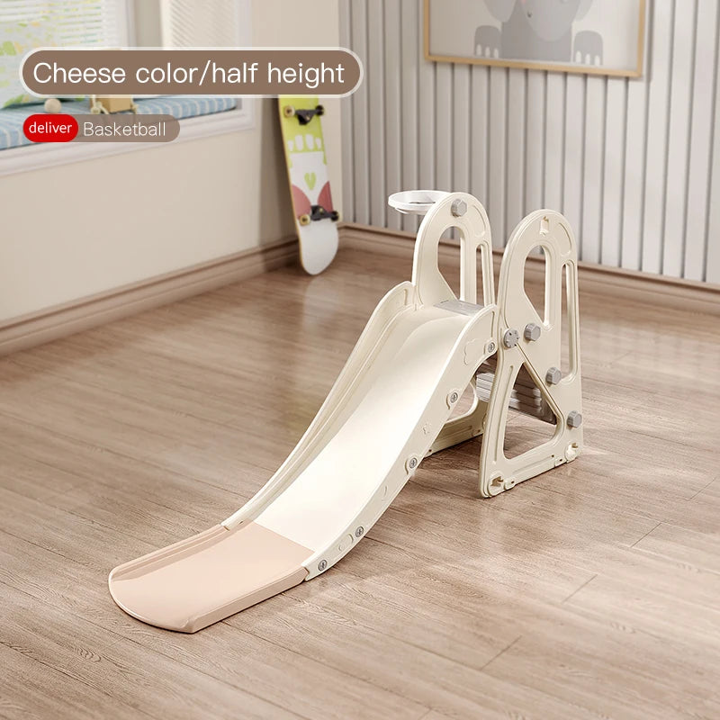 Children's Indoor Playground Equipment Plastic Swing Slide Set & Playhouse Combination for Park Usage Inflatable Type Good Vibrations