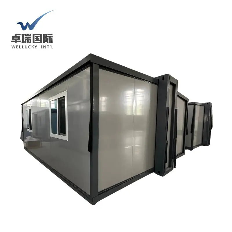 WELLUCKY Cost Effective Easy Assemble Detachable Steel Structure Villas Prefab Portable Eco Friendly Modular Container Home Good Vibrations