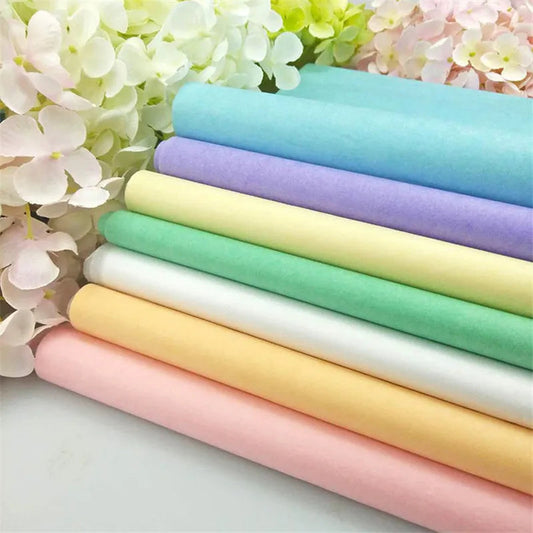 10 Pieces 50*66 Cm Tissue Paper DIY Handmade Craft Paper Flowers Gift Packing Wedding Festive Party Home Decoration Supplies Good Vibrations