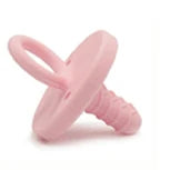 TYRY.HU Baby Newborn Soft Food Silicone Nipple Infant Safe Circle Type Nipples Toddler Pacifier Kids Teether Toy For Boy Girls Good Vibrations