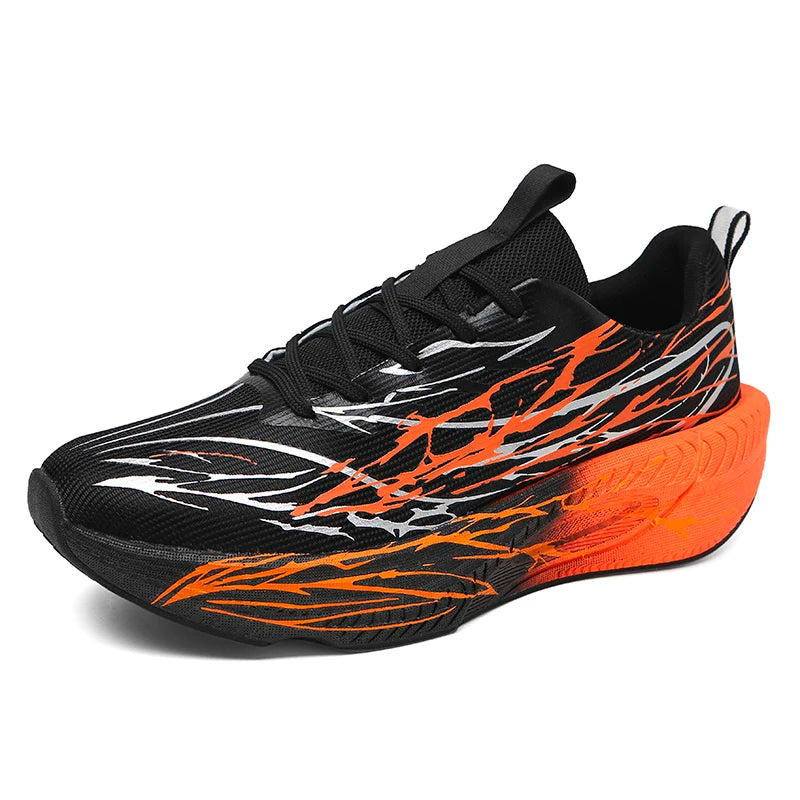 New Running Shoes Breathable and Cushioned Marathon Sports Shoes Lightweight and Non-slip Running and Fitness Shoes Good Vibrations