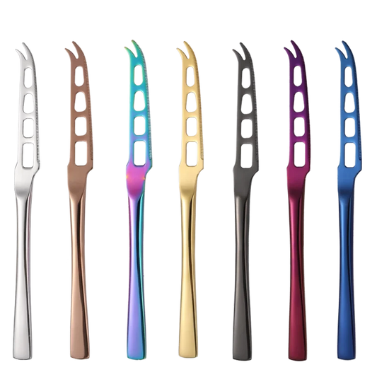 Food Grade Kitchen Gadgets Stainless Steel High Hardness Cheese Butter Knife Pizza Cutter Slicer Spatula Cheese Tools Good Vibrations