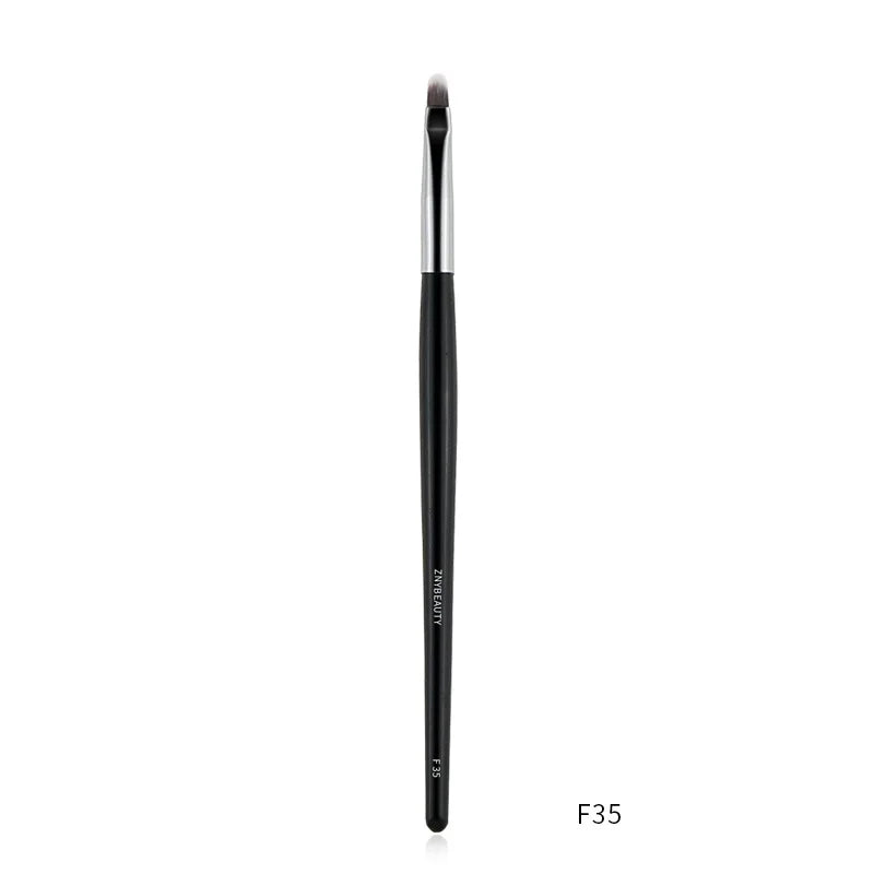 ZNY Professional 5-40 Pcs Black Wholesale Makeup Brushes Set Powder Foundation Highlight Eyebrow Eye Shadow Brushes Makeup Good Vibrations