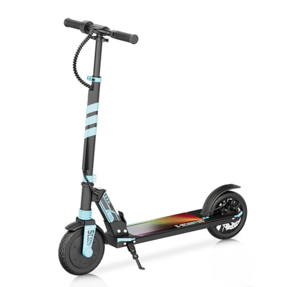 Battery Electric Bike Skateboard 180w 24v Kids City Electric Scooter for Teenagers With Led Light Good Vibrations