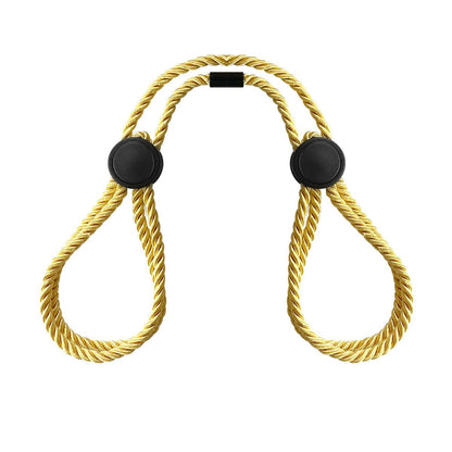 Erotic adjustable BDSM hand cuffs and ankle cuffs for adult games.