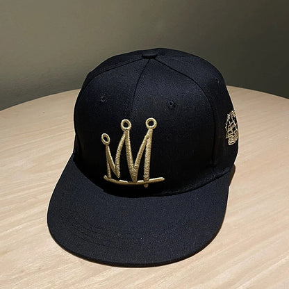 Sun Hat Men's Summer Street Dance Hip-Hop Flat Brim Hat Good Vibrations