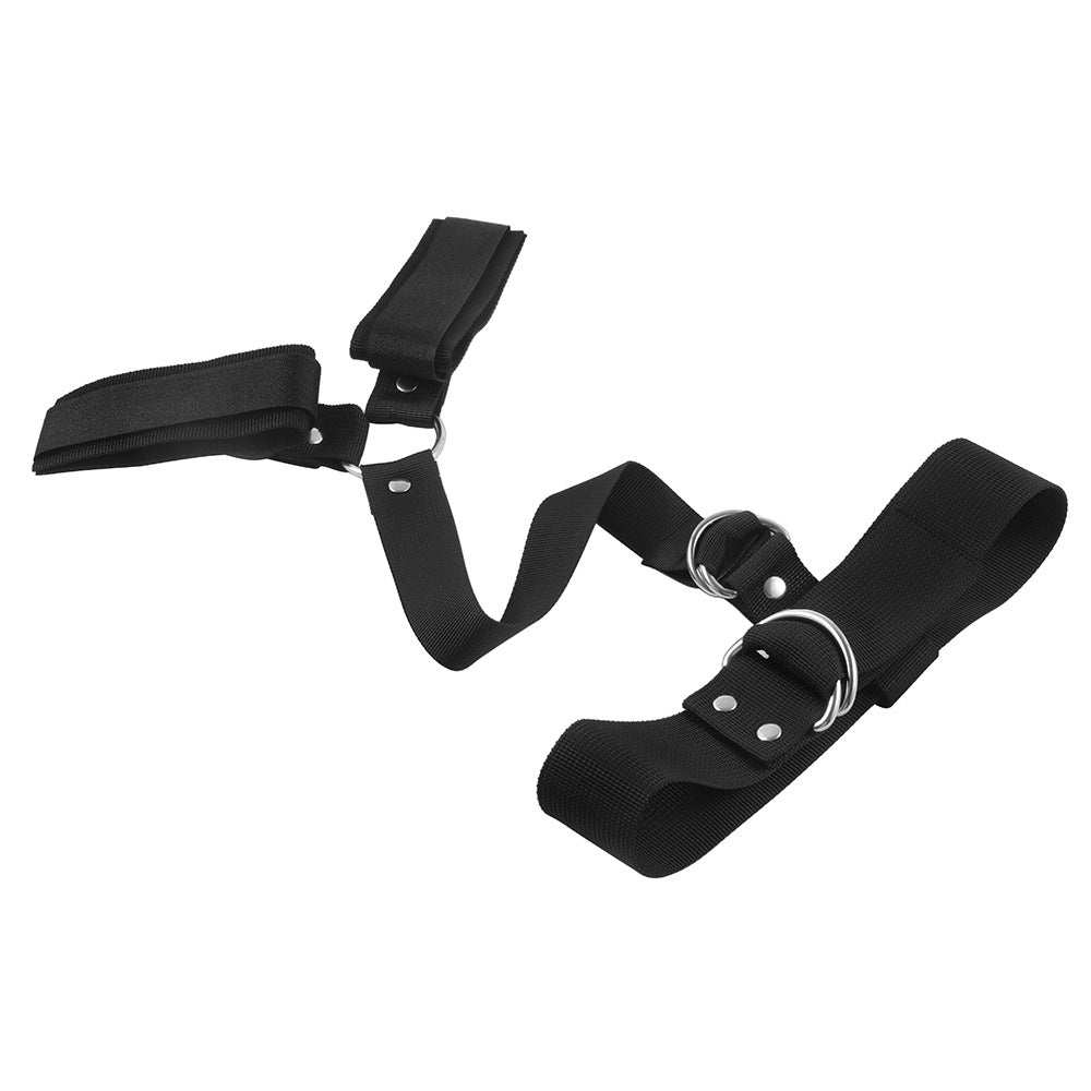 BDSM Back Handcuff Sex Toy SM Restraint Collar Fetish Adjustable Handcuffs Couple Bondage Women Erotic Restraint Sex Product Set GOOD Vibrations