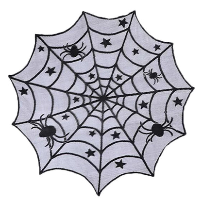Halloween Headband Spider Web Pumpkin Skull Head Charm Good Vibrations