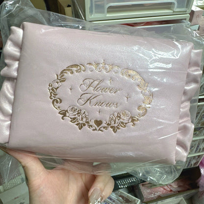 Flower Know Large Gift Box Perfume Dotted Brush Barrettes Lip Mud Good Vibrations