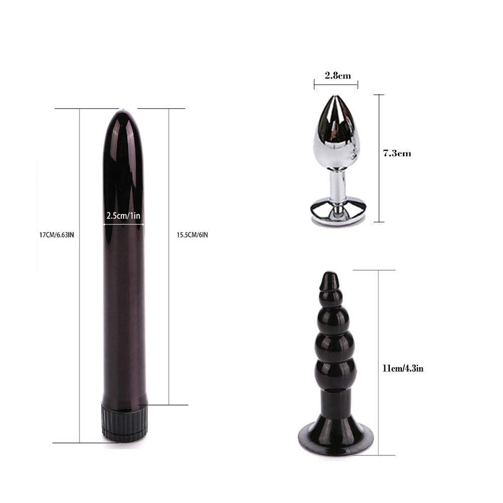 Sex Toy BDSM Kits Plush Sex Bondage Set Handcuffs Sex Games Whip Gag Nipple Clamps Sex Toys For Couples Exotic Accessories +18 GOOD Vibrations
