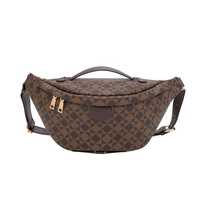 Wear-Resistant Waist Bag for Construction Site Work for Men and Women 2025 Spring and Summer New European and American Casual Versatile Trendy Big-Name Outdoor Chest Bag Good Vibrations