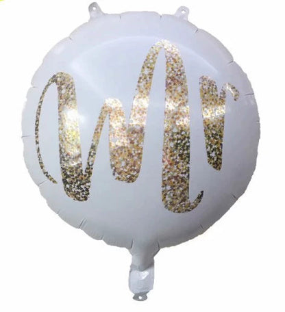 Wedding Decoration Cartoon Bridegroom Bride Aluminum Balloon Confession Confession Wedding Room Layout Valentine's Day Decoration Balloon Good Vibrations