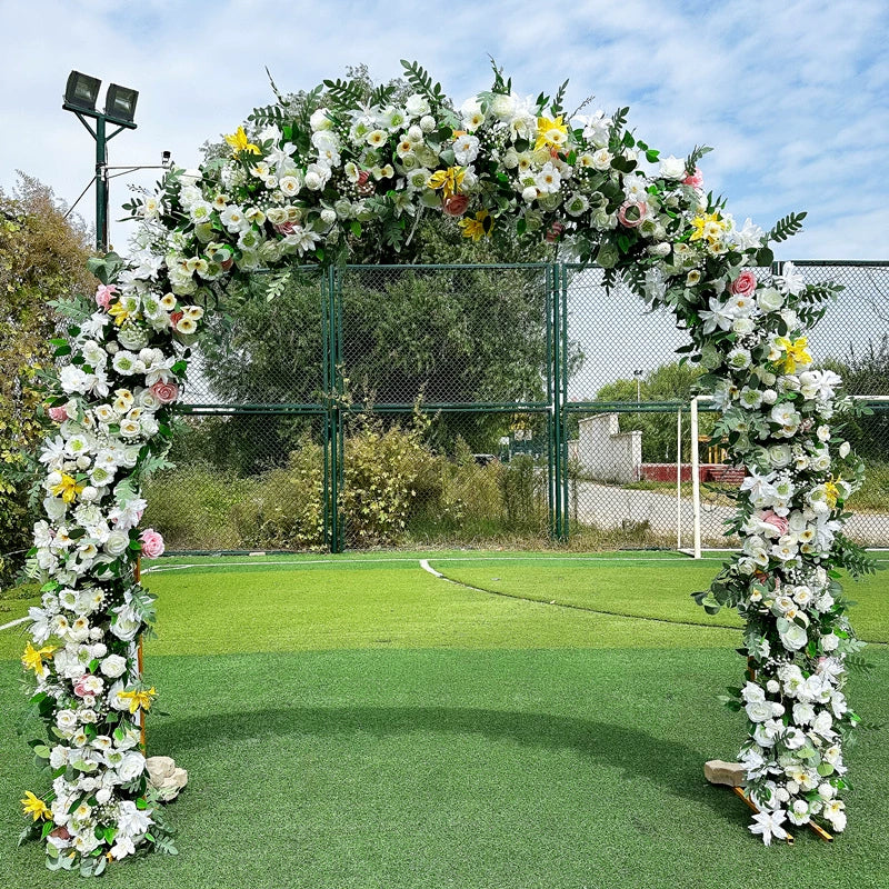 2023 New Arrival Full Flower Arch Wedding Decoration Flower Door Opening Ceremony Flower Door Happy Rural Flower Stand Shape Good Vibrations
