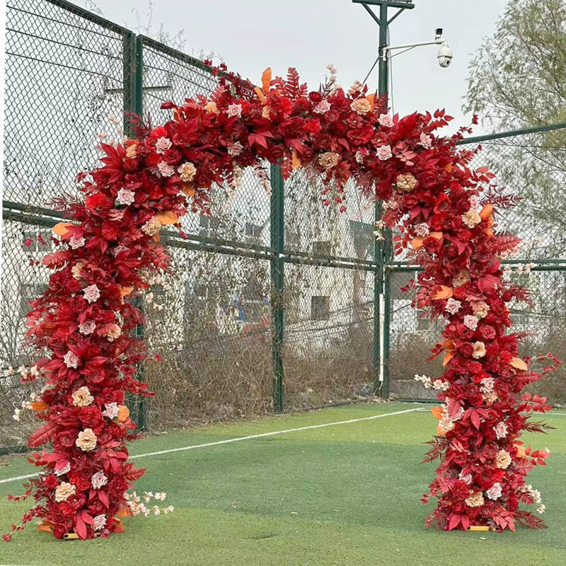 2023 New Arrival Full Flower Arch Wedding Decoration Flower Door Opening Ceremony Flower Door Happy Rural Flower Stand Shape Good Vibrations