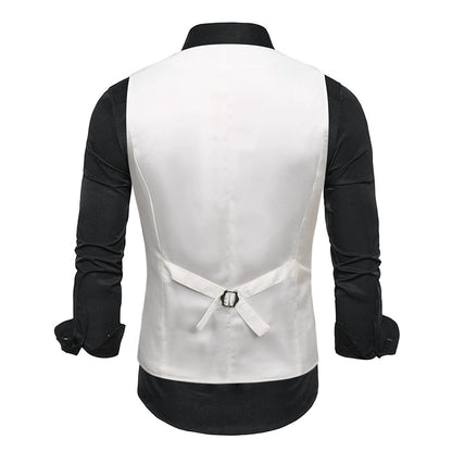 Bow Tie Sequined British Retro Vest Good Vibrations