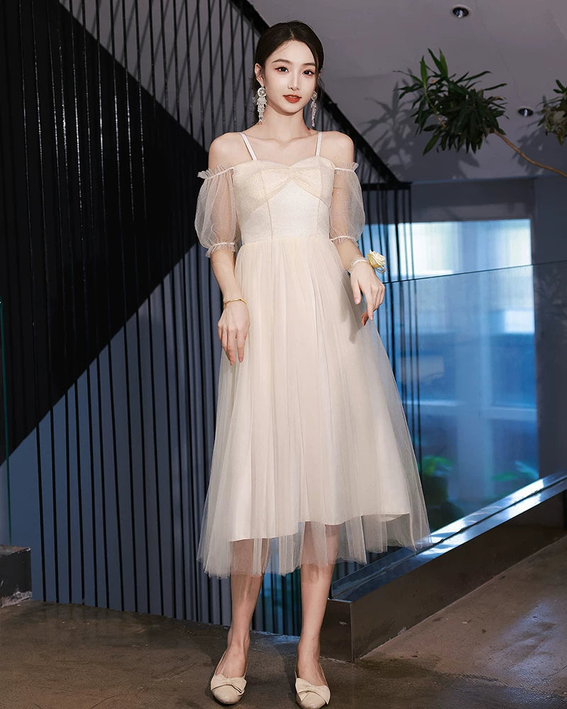 Pink Summer Fairy Long Bridesmaid Dress Good Vibrations