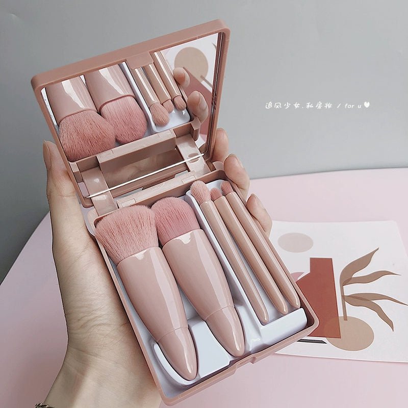 Morandi Box Girlish Portable Makeup Brush Set Good Vibrations